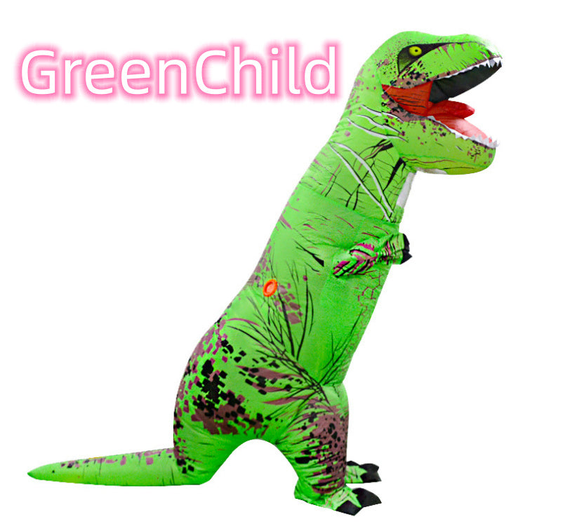 Cartoon Doll Costume Jurassic Tyrannosaurus Dinosaur Cosplay Inflatable