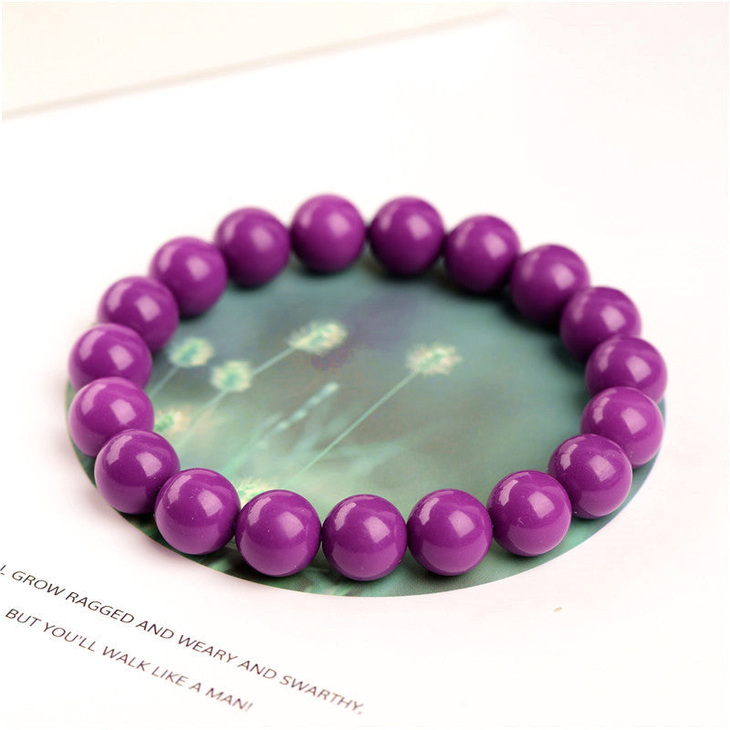 Jiuya Crystal Purple Mica Women's Bracelet