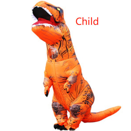 Cartoon Doll Costume Jurassic Tyrannosaurus Dinosaur Cosplay Inflatable