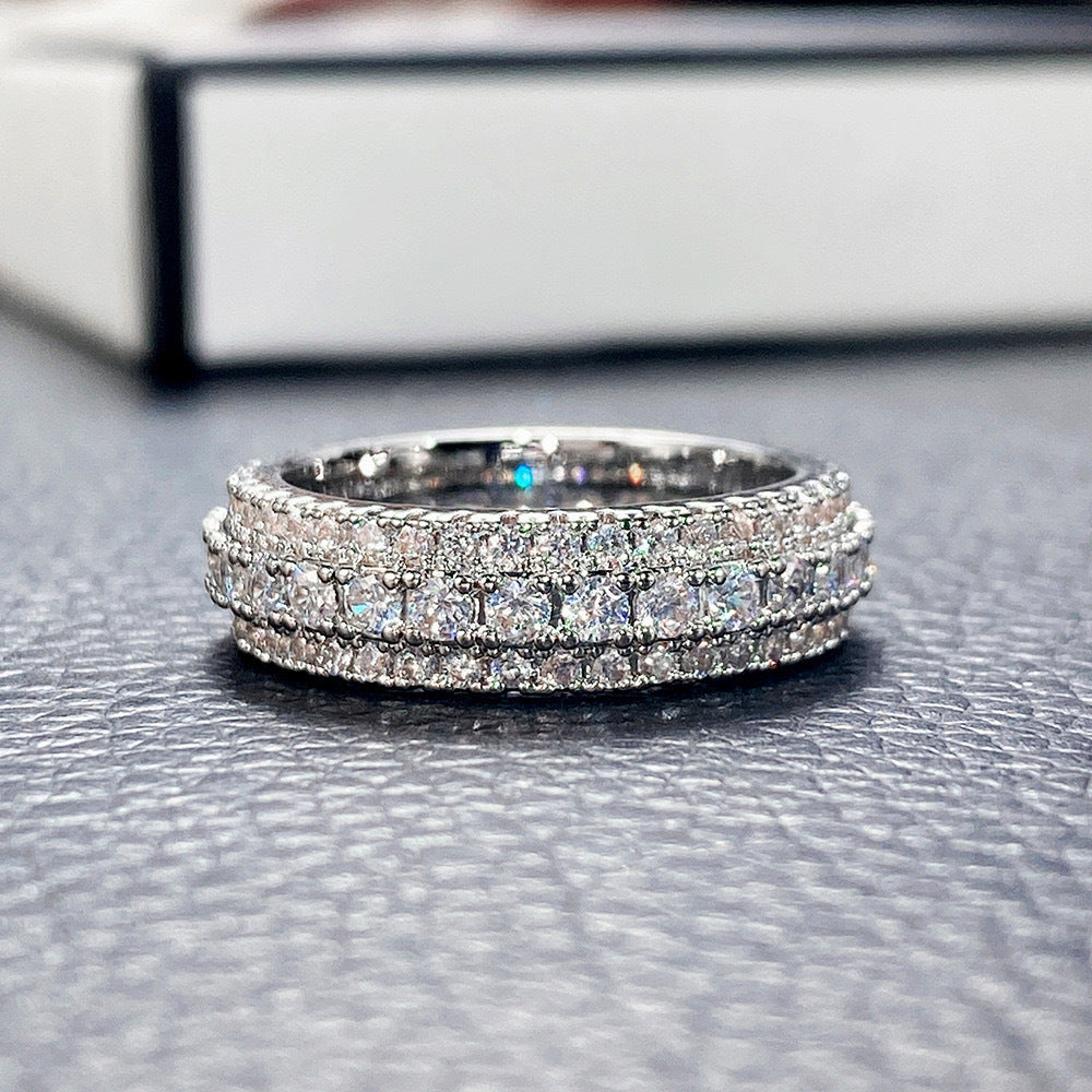 Proposal Engagement Luxury Gang Drill Personalized Ring