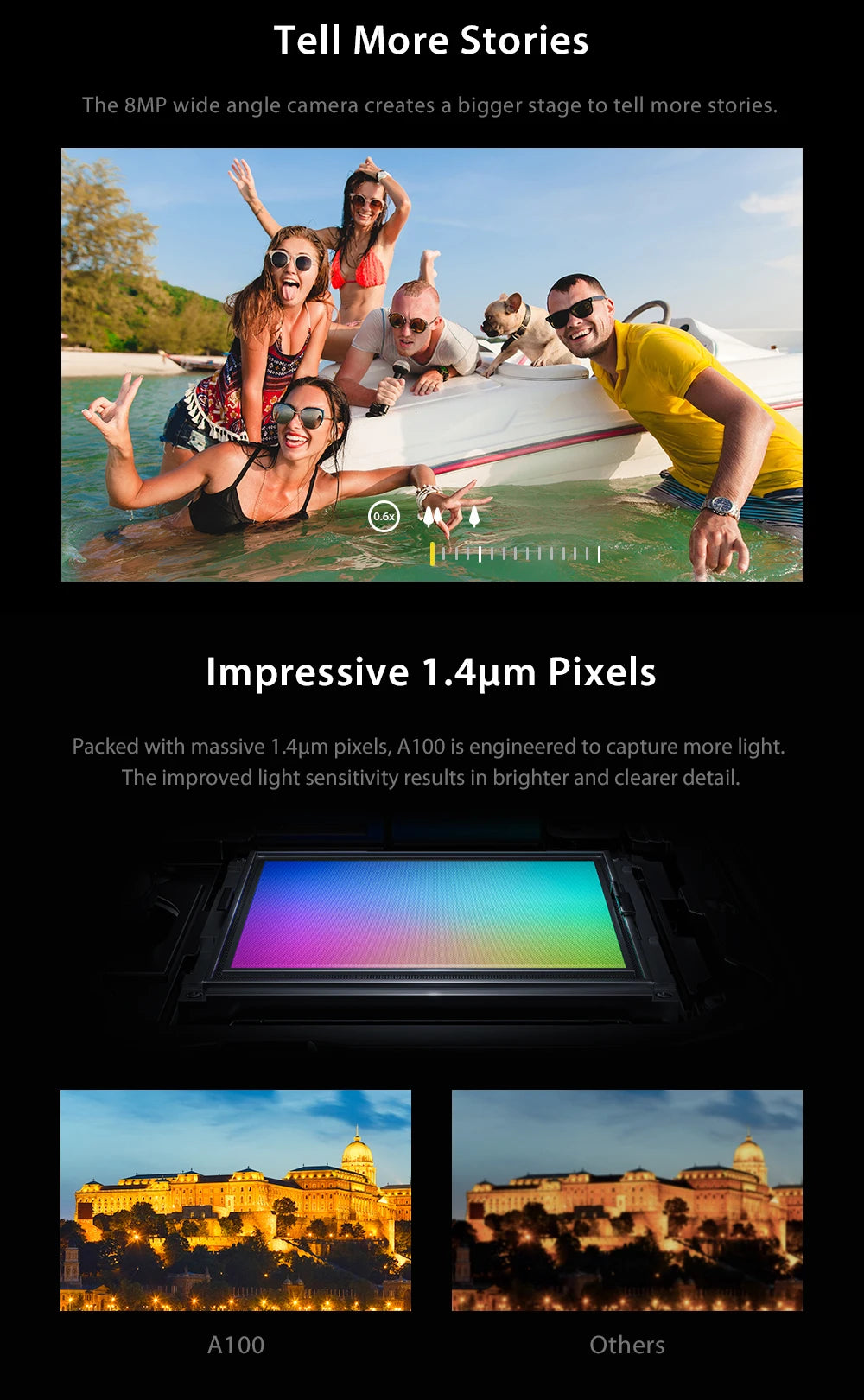 Blackview A100 Helio P70 Android 11 Smartphone 6GB+128GB 6.67" 4680mAh Cellphone NFC Cellura 4G LTE Mobile Phone 18W Fast Charge