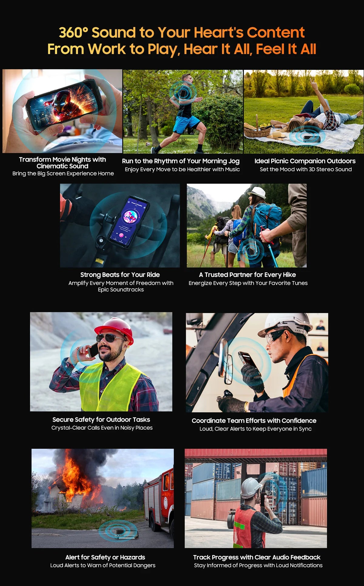 Blackview OSCAL PILOT 1 Rugged Phone, 6GB 256GB Smartphone Helio G81, 6.67'' Display Mobile Phone With 15000mAh, NFC Cellphones