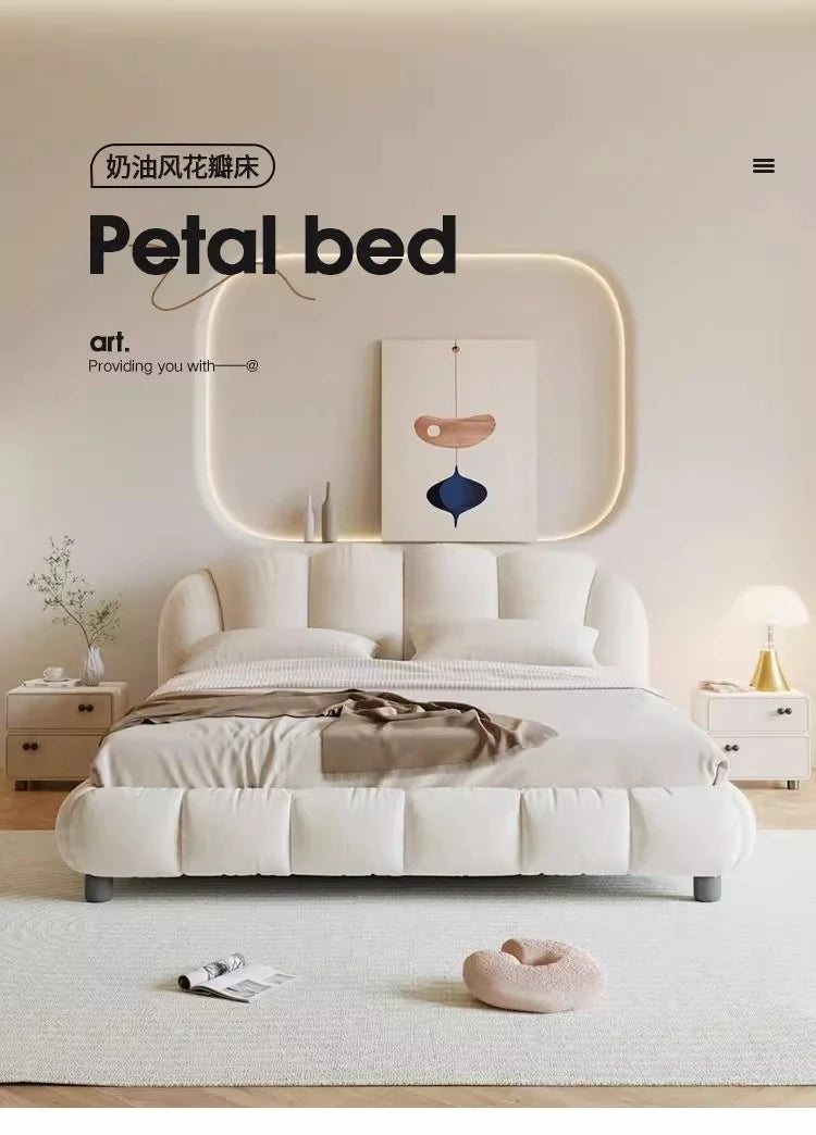 180x200cm Nordic bedroom sets full set furniture bedframes queen size side table bed frame king size frame double bed