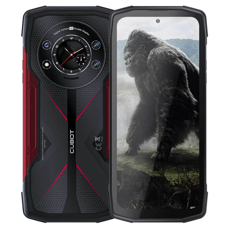 Cubot KingKong Star Waterproof Rugged 5G, 24GB(12GB+12GB) RAM, 256GB ROM, 6.78" 2K Screen,100MP Camera, 10600mAh, 33W Charge,NFC