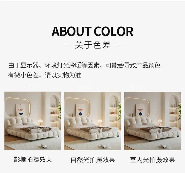 180x200cm Nordic bedroom sets full set furniture bedframes queen size side table bed frame king size frame double bed