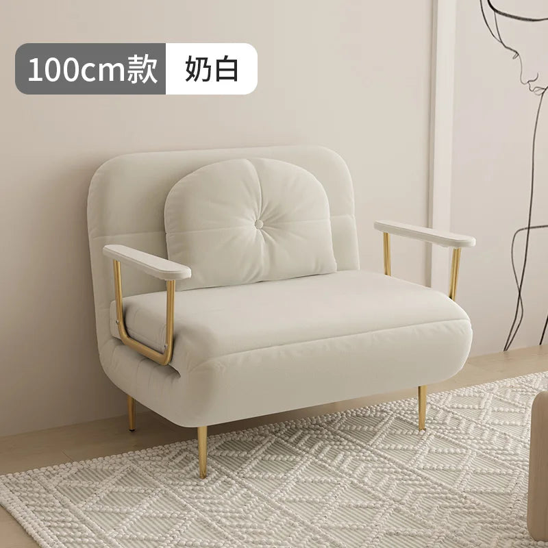 French Arm Living Room Sofas Elegant Trendy Cute Multifunctional Sofa Bed Premium Comfy Canapé Convertible Home Furniture