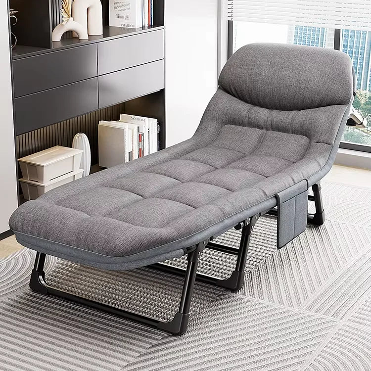 Wholesale Reclining Folding Bed Camping Portable Outdoor Furniture Hiking Travel Comfortable Beach Chairs For Bathroom Bed Cots