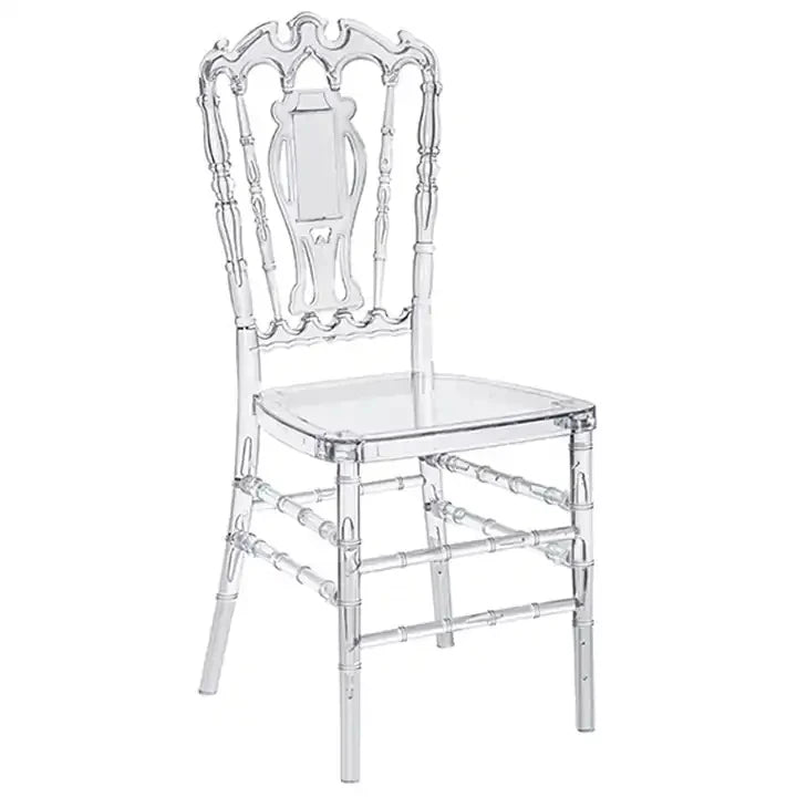 96pcs) Wholesale Crystal Transparent Hotel Party Events Clear Chiavari Chairs for wedding dinner table 281