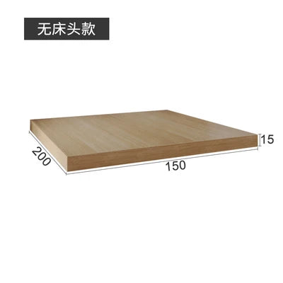 Japanese style extra large tatami low bed, modern simple double floor-to-ceiling panel bed, floor-to-ceiling floor platform low