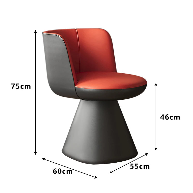 Luxury Makeup Chairs Furniture Bedroom Dressing Table Stool Red Female Rotating Dining Chair Cloak Room Sofa Stools Customized