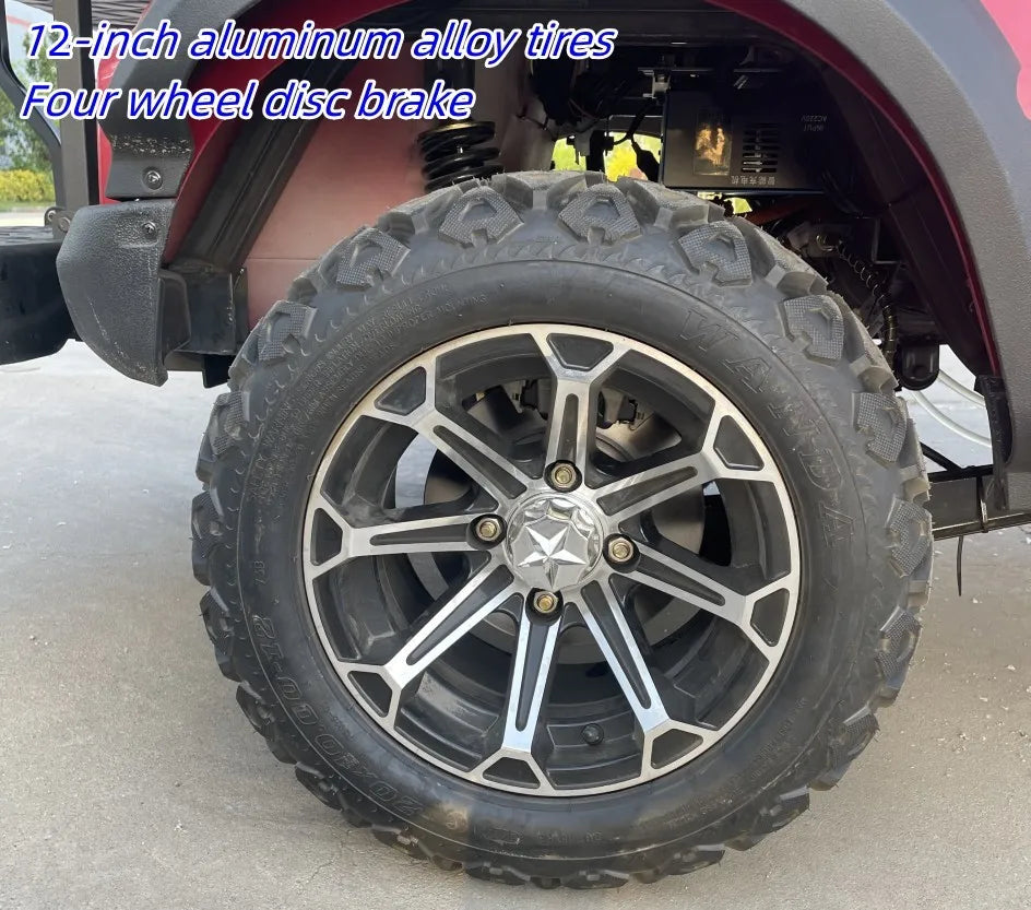 2/4/6/8 Seats Hunting Golf Cart Street Legal Electric off Road Golf Carts Car Buggy Golf Scooter Gocart