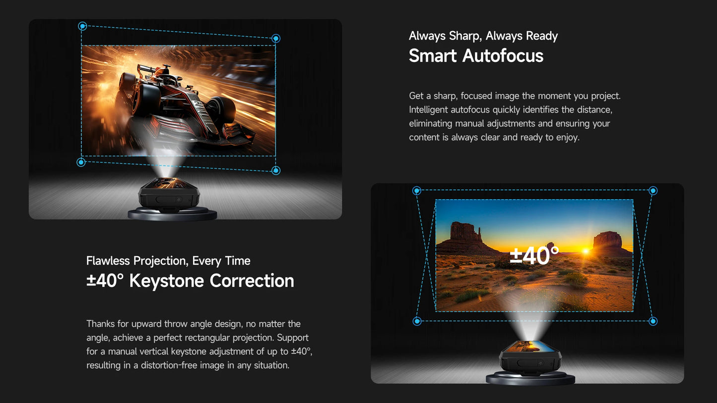 【Ships from US】Ulefone Armor 34 Pro 5G AI Rugged Phone 25500mAh Up to 32GB+512GB Built-in Projector 120Hz 6.95" NFC Smartphone