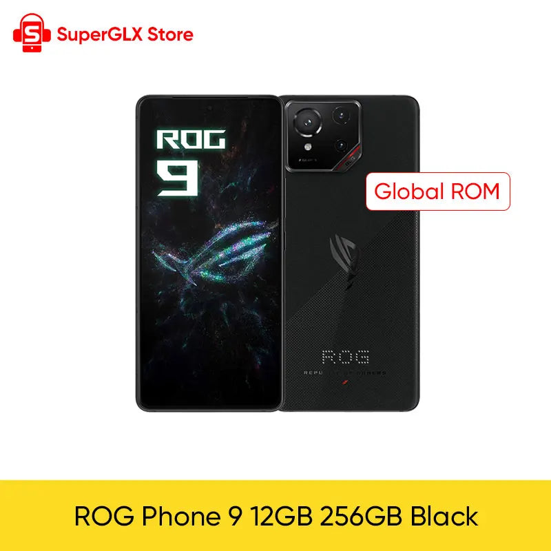 Global ROM ASUS ROG Phone 9 5G Smartphone Snapdragon 8 Elite 6.78" 185Hz LTPO Display 5800mAh 65W Charging Android 15 ROG 9 Pro