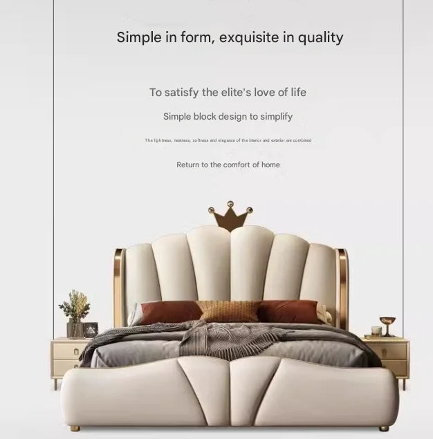 European Princess Bed Nordic Design Beauty Modern Luxury Bed Sun Castle Capsule Children Double Wooden Beliche Patio Furniture