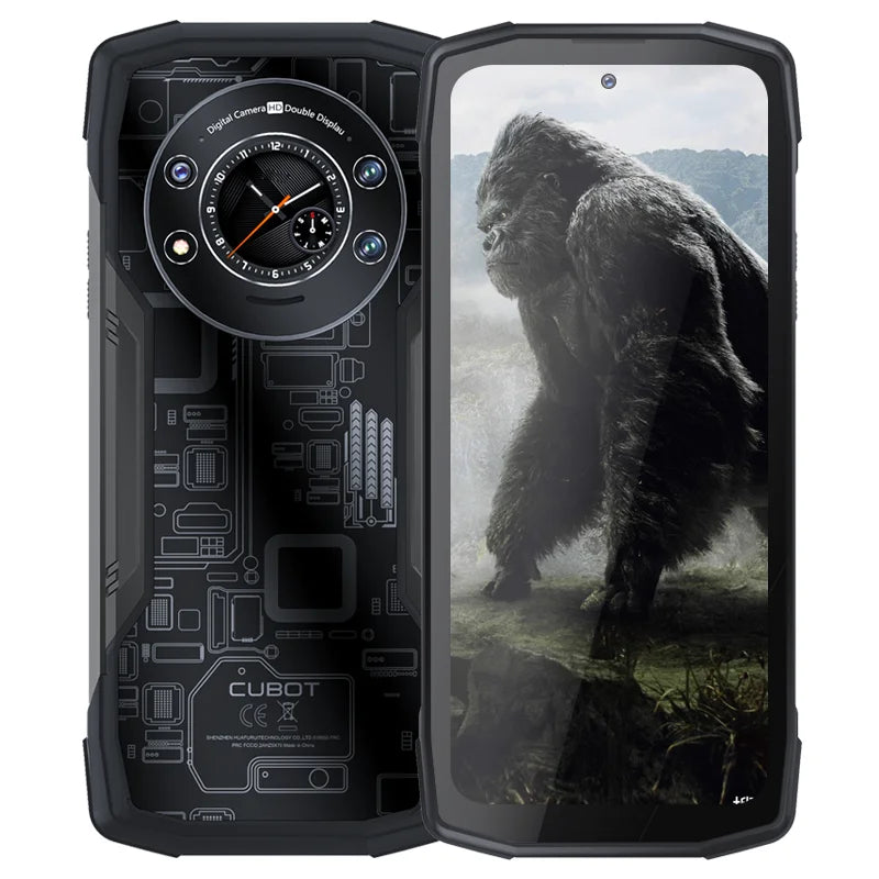 Cubot KingKong Star Waterproof Rugged 5G, 24GB(12GB+12GB) RAM, 256GB ROM, 6.78" 2K Screen,100MP Camera, 10600mAh, 33W Charge,NFC