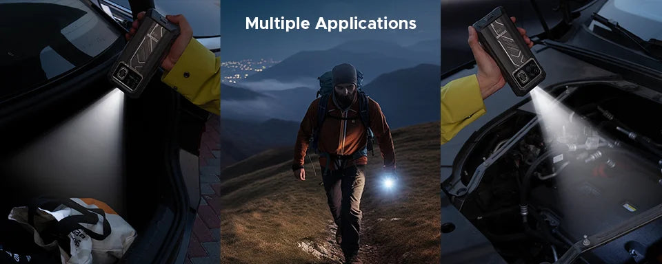 Global Version DOOGEE Fire 6 Max 5G Rugged Phone Thermal imaging 6.72" FHD+ 120Hz IPS Flashlight Dimensity 7050 20800mAh Battery