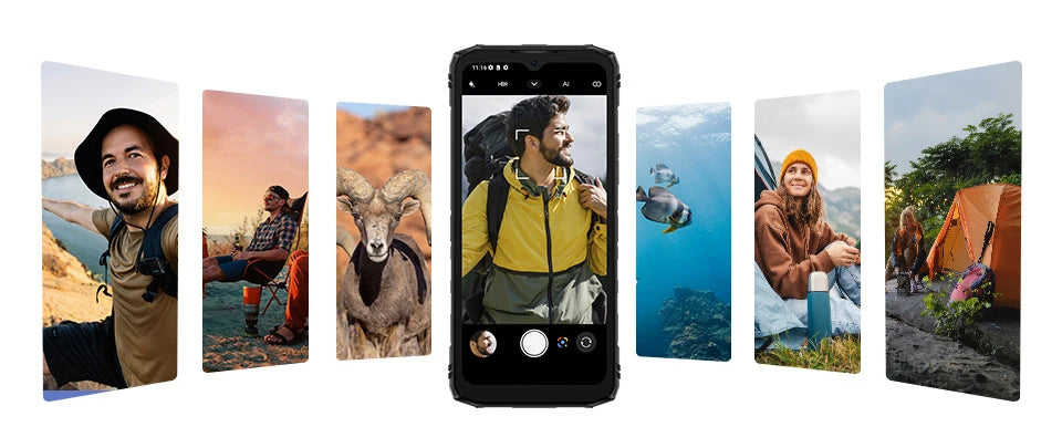 Global Version DOOGEE Blade10 Energy Rugged Phone Ultra-thin Android 15 6150mAh Battery 6.56'' Screen Widevine L1 Smartphone