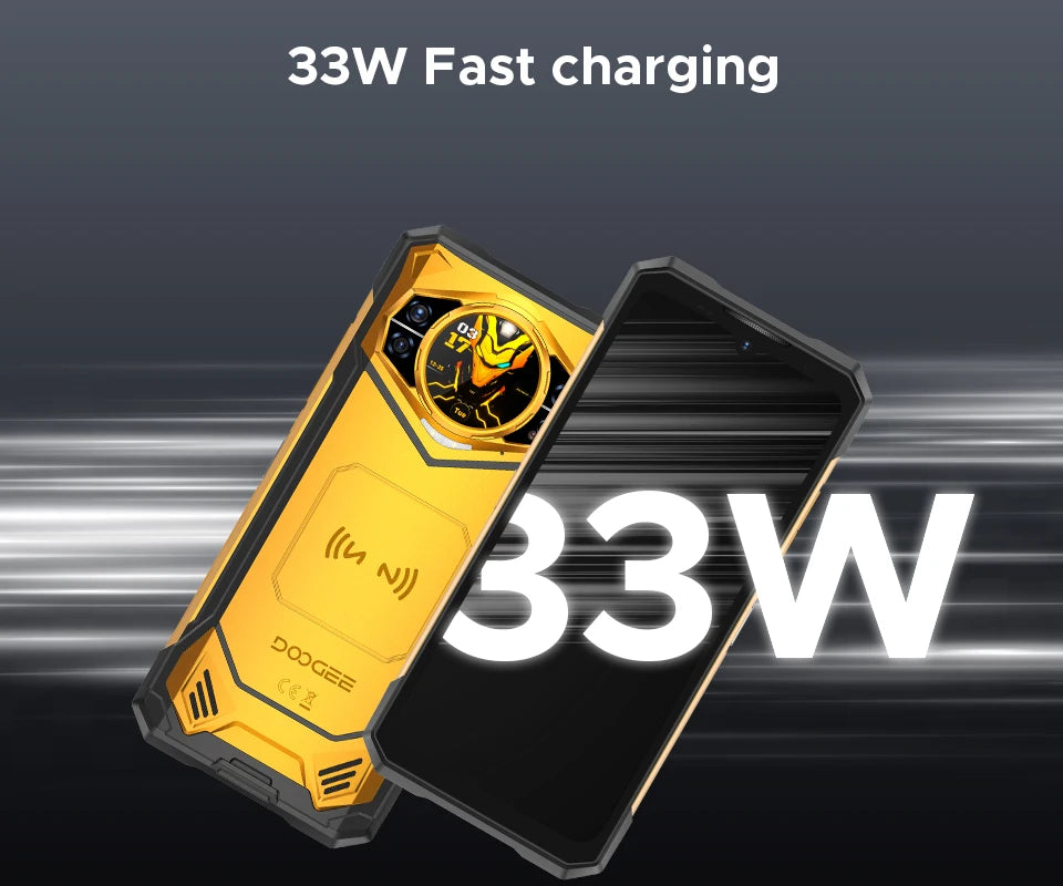 Global Version DOOGEE S200 X 5G Rugged Phone 32GB 512GB 6.72" FHD+ 120Hz Display MTK Dimensity 7050 10100mAh Large battery