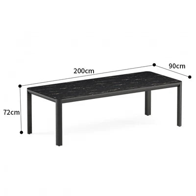 Leisure Balcony Garden Chair Coffee Table Outdoor Modern Living Room Garden Chair Hotel Aluminum Furniture Silla De Jardín MHHYY