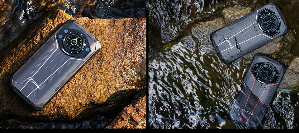 Global Version DOOGEE S119 Rugged Phone 6.72" FHD+ IPS Screen 8GB+512GB 100MP Main Camera 10200mAh battery 33W Android 14 NFC