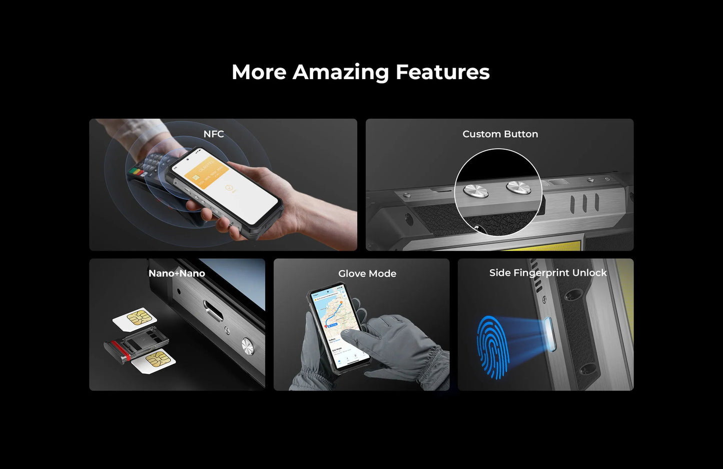 【World premiere】Oukitel WP100 Rugged Phone 33000mAh Built-in Laser Rangefinder 200MP Camera smart phone CellPhone