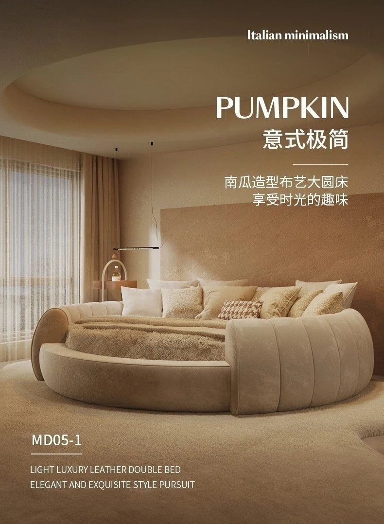 180X200cm furniture bedroom luxury king size Round bed Chest Double sex bed Base beds and frames full marriage bedrooms