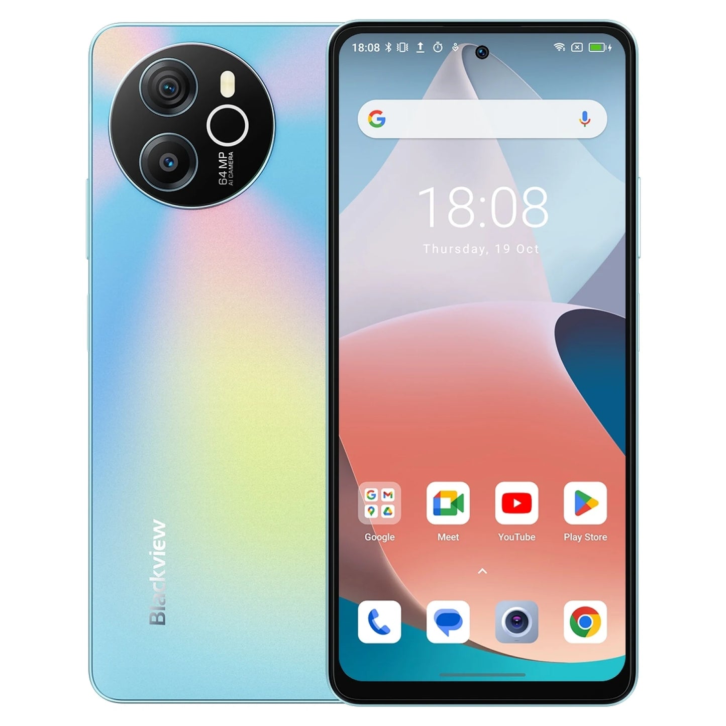 Blackview SHARK 8 Smartphone 8GB+256GB Helio G99 Android13 Mobile 6.78'' 2.4K Display 120Hz 64MP 5000mAh 33W NFC Cellphone