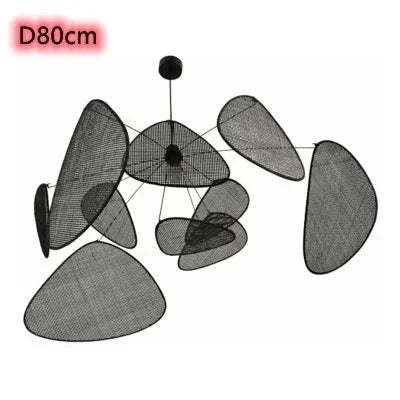 Japanese Wabi Sabi Art LED Pendant Lights Nordic Luxury Bamboo Rattan Lamp for Living Dining Bed Room Home Decoration Chandelier