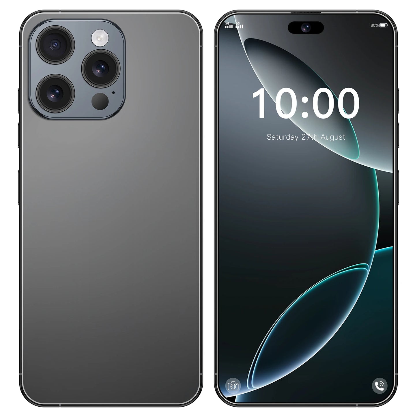 New i16 Pro Max original intelligent 5G dual card dual standby Android 14 system global version phones 8000mAh battery