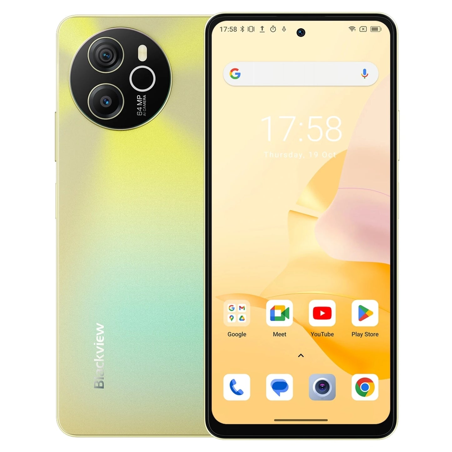 Blackview SHARK 8 Smartphone 8GB+256GB Helio G99 Android13 Mobile 6.78'' 2.4K Display 120Hz 64MP 5000mAh 33W NFC Cellphone