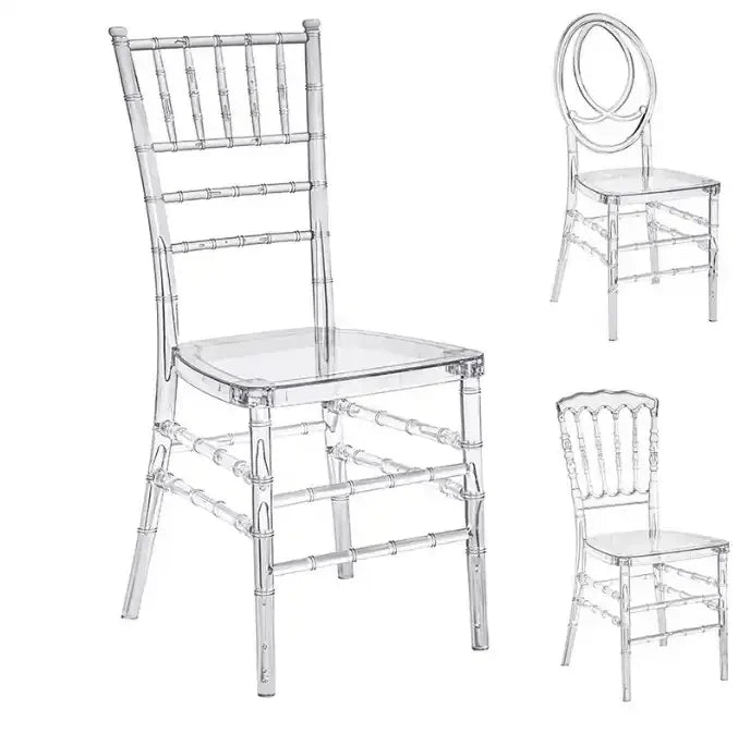 100pcs)Modern Restaurant Wedding Party Chairs plastic Stackable Hotel Gold Chiavari Chairs 1149
