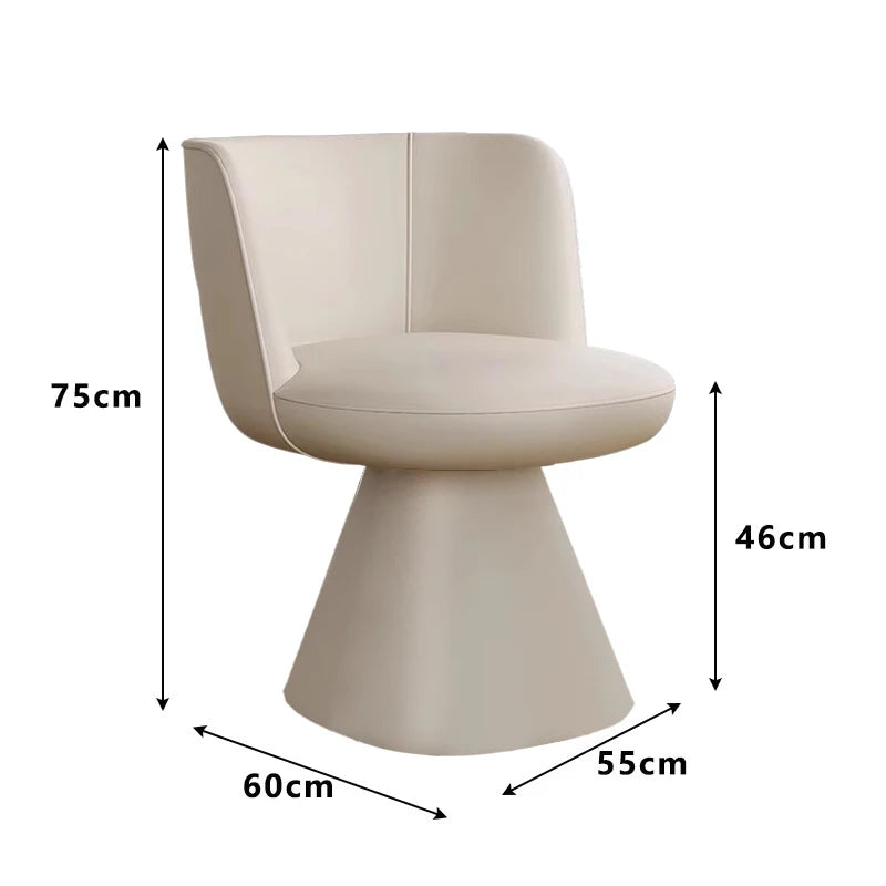 Luxury Makeup Chairs Furniture Bedroom Dressing Table Stool Red Female Rotating Dining Chair Cloak Room Sofa Stools Customized