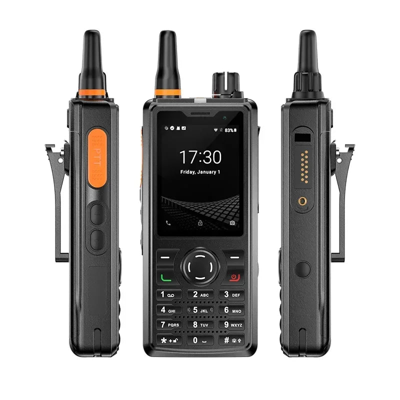 UNIWA F41 4G Rugged Phone POC Walkie Talkie Zello 2.4" Touch Screen 1GB+8GB Waterproof Smartphone Android 8.1 4600mAh NFC