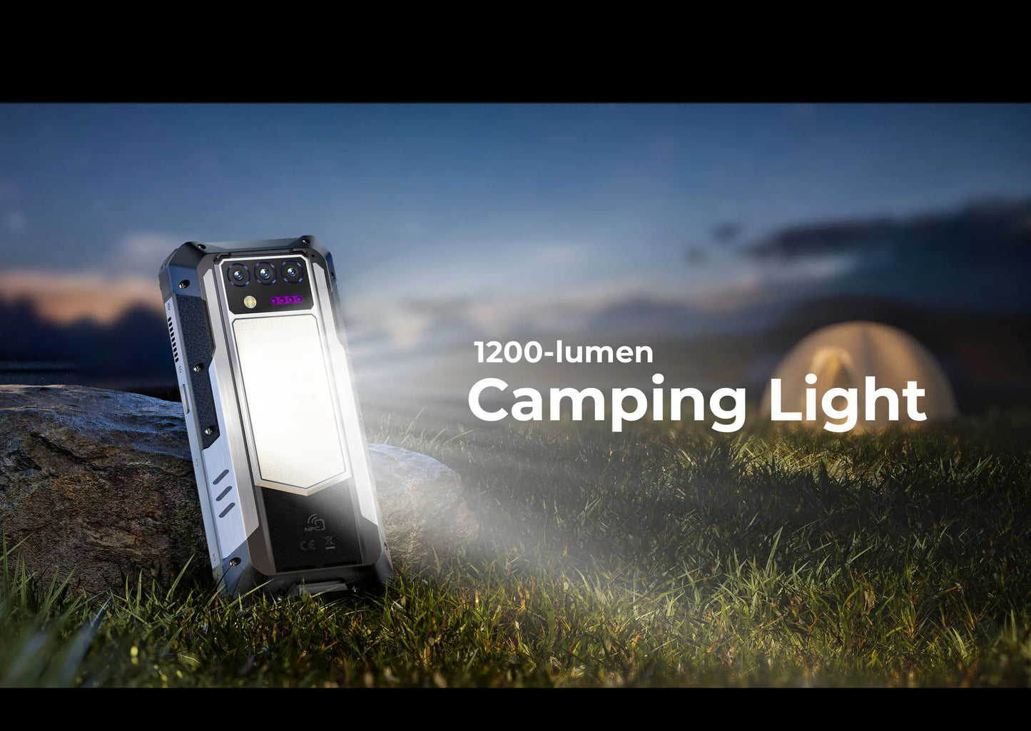【World premiere】Oukitel WP100 Rugged Phone 33000mAh Built-in Laser Rangefinder 200MP Camera smart phone CellPhone