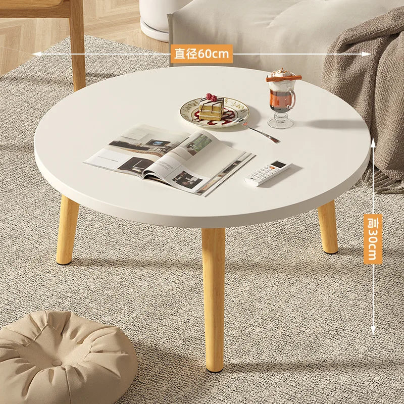 Simple Mini Table Coffee Table Round Table Windowsill Sitting Online Tatami Short Table Living Home Furniture Simple Low Table