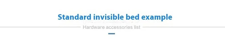 ElectricInvisible Bed Sofa Integrated Folding Wall Bed with Sofa Hidden Bed Invisible Hardware Accessories New Furniture Bedroom