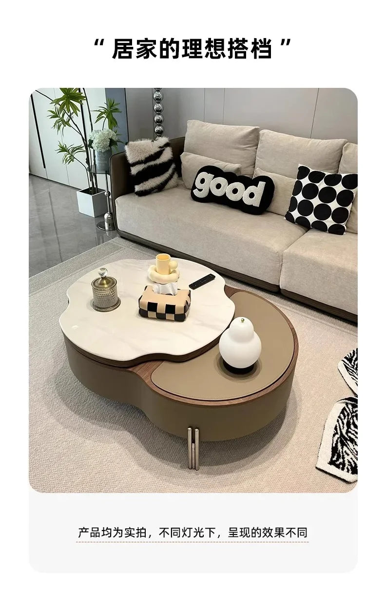 Multifunctional Storage Coffee Table Nordic Luxury Delicacy Quality Coffee Tables Trendy Elegant Mesa De Centro Sala Furniture