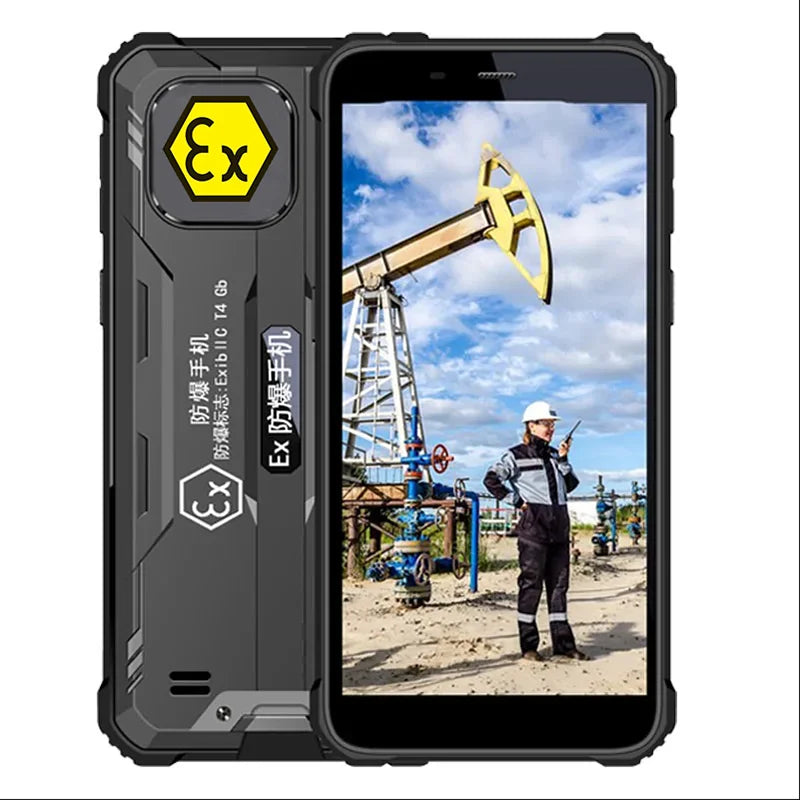 CEMU Ex-C6-Smartphone Android 14 octa core, 4 G/6 G + 5,93HD/128 GB, 256GB,6300mAh, Waterproof and explosion-proof mobile phone