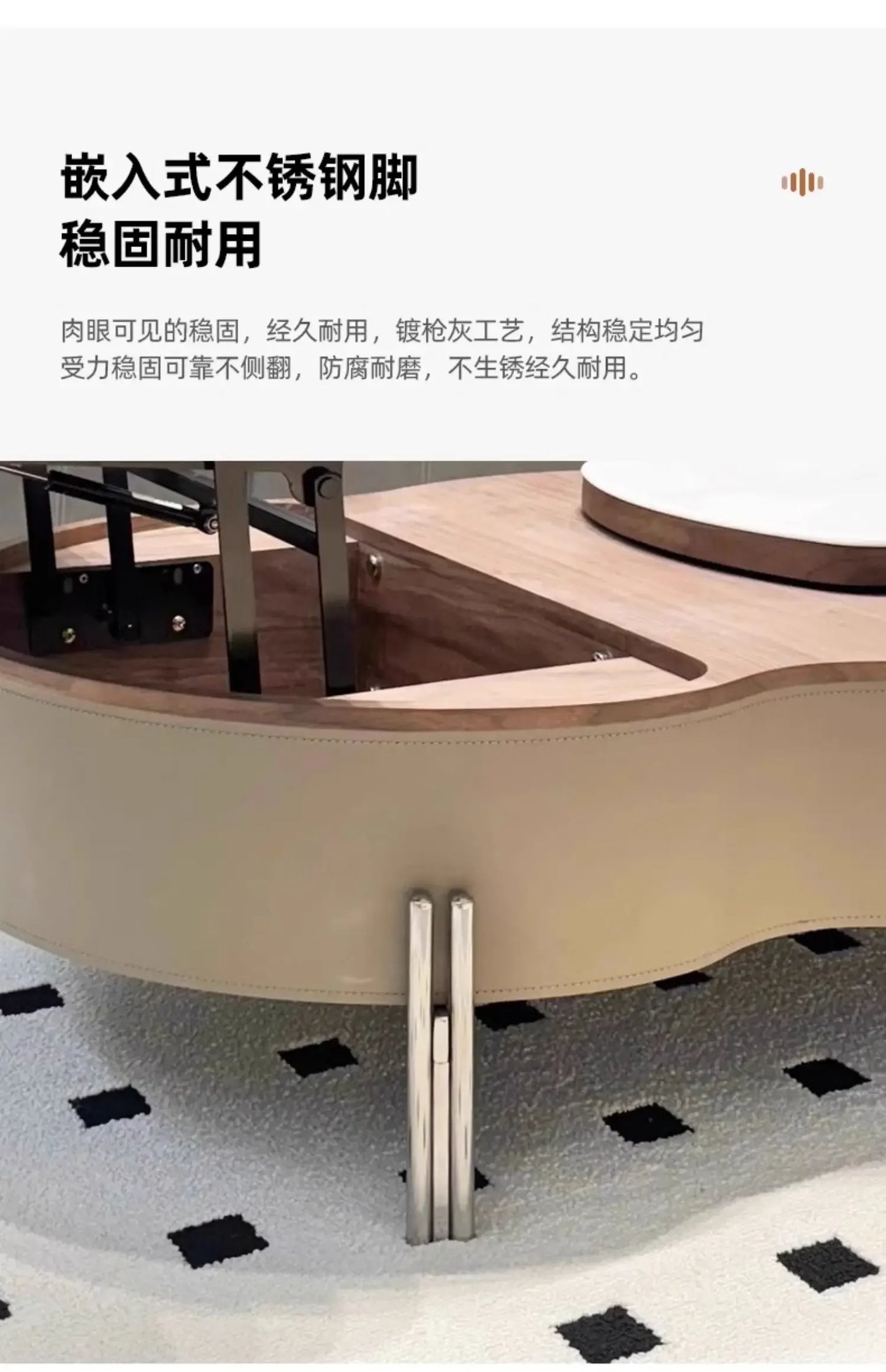Multifunctional Storage Coffee Table Nordic Luxury Delicacy Quality Coffee Tables Trendy Elegant Mesa De Centro Sala Furniture