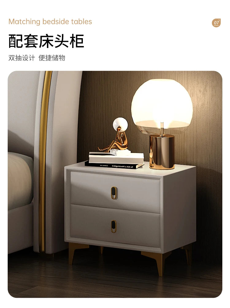 180X200cm home furniture Bed table luxury king size Base beds and frames double beds king size bed frames with head board