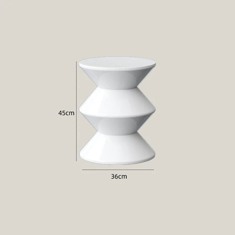Round Plastic Coffee Table,Nordic Home Furniture,Living Room Sofa Side Tables,Hallway Shoes Stool,Balcony Small Desk,Nightstands