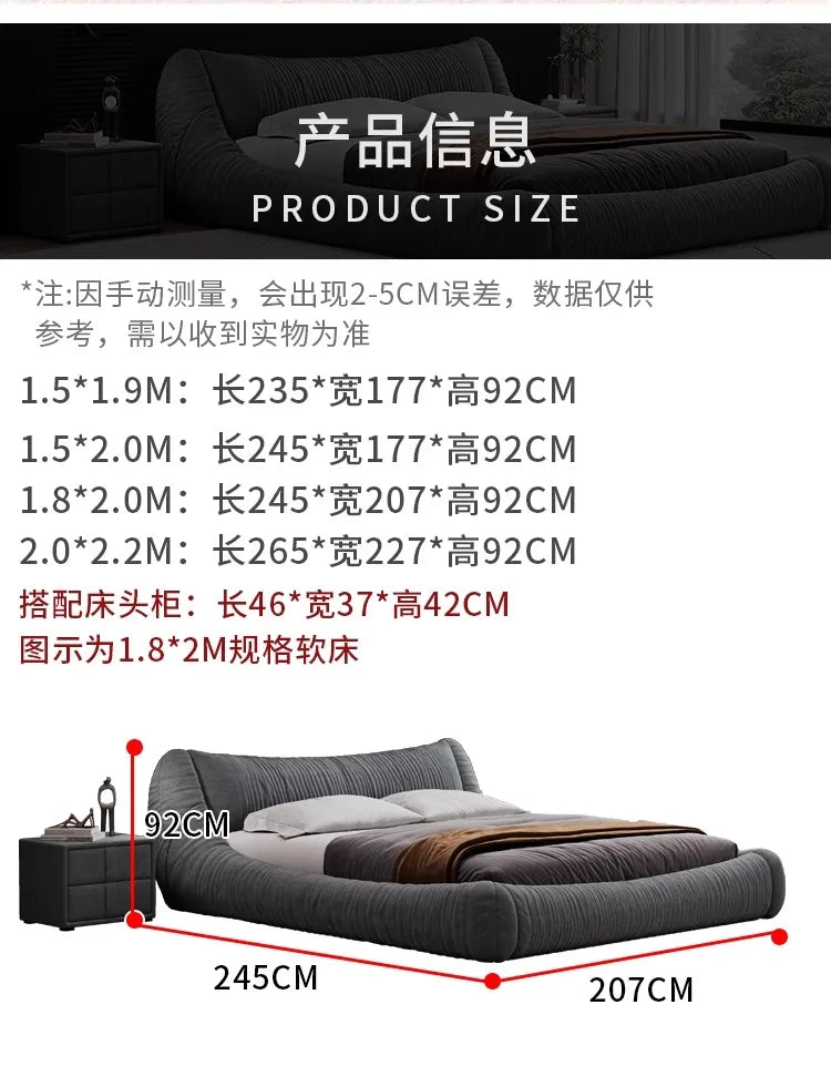 180x200cm single bed sex bed room furniture queen frames with headboard Bed table luxury king size kids beds Nordic Modern