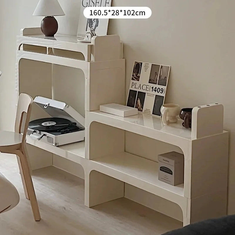 Module Modular DIY Furniture Storage Shelf Bookrack Bookshelf Bookcase Plastic ABS Customized Size Cabinet Multi-function