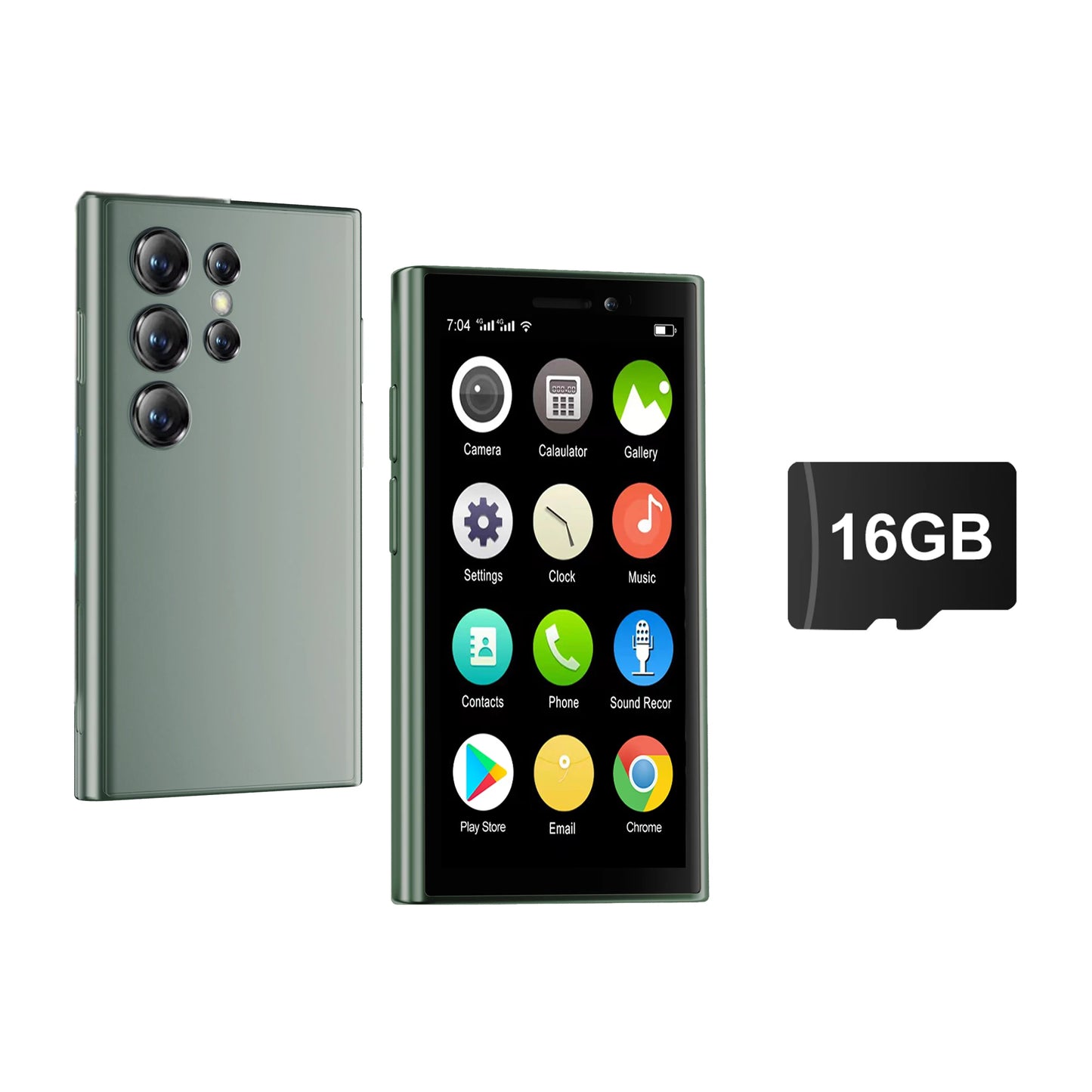 SERVO S26 3G WCDMA Mini Smartphone 2GB RAM 16GB ROM Google Play Face Unlock 3.0" Touch Display Tiny Smart Phones 2 SIM Standby