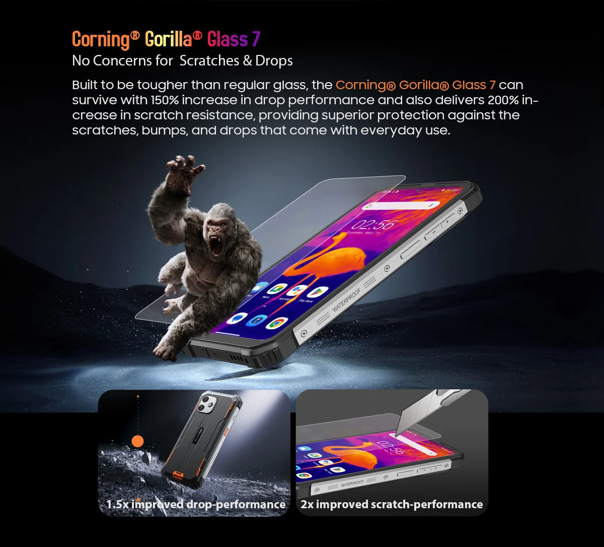Blackview BV8900 Rugged Thermal 16GB 256GB Android 13 6.5'' Display Helio P90 10000mAh Battery