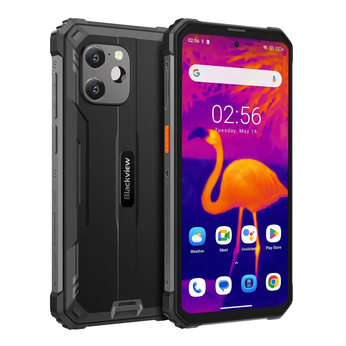 Blackview BV8900 Rugged Thermal 16GB 256GB Android 13 6.5'' Display Helio P90 10000mAh Battery