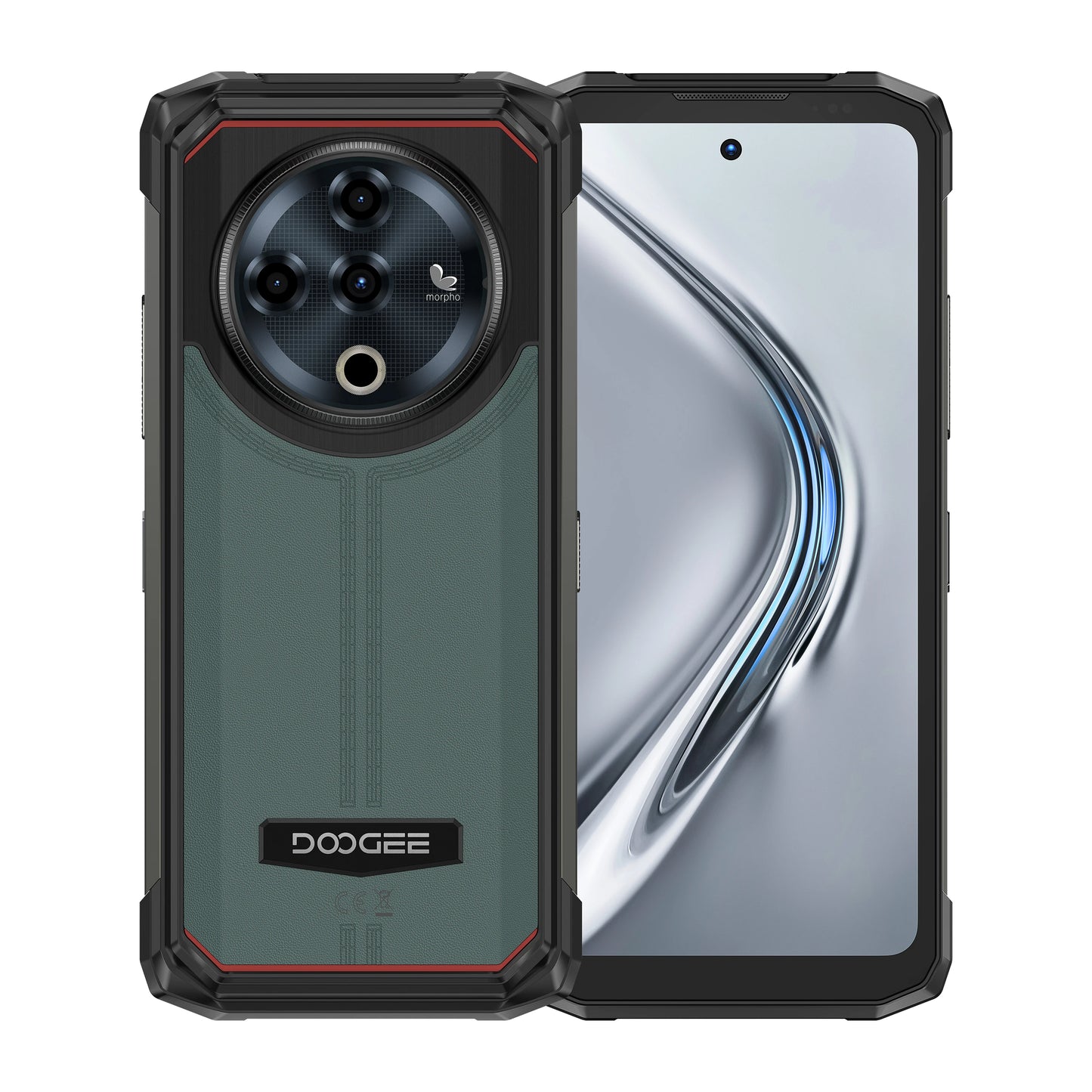 DOOGEE Fire 6 Power Rugged Smartphone 6.56" IPS Screen 15500mAh Battery Unisoc T606 8GB+256GB 50MP Camera Android 14 NFC