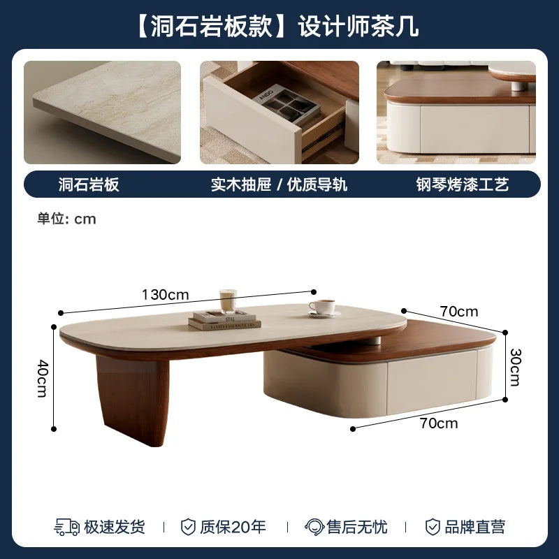 Senior Design Coffee Table Rectangle Simple Minimalist Decor Center Tables Nordic Modern Beistelltisch Living Room Furniture
