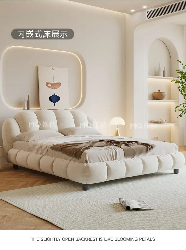 180x200cm Nordic bedroom sets full set furniture bedframes queen size side table bed frame king size frame double bed