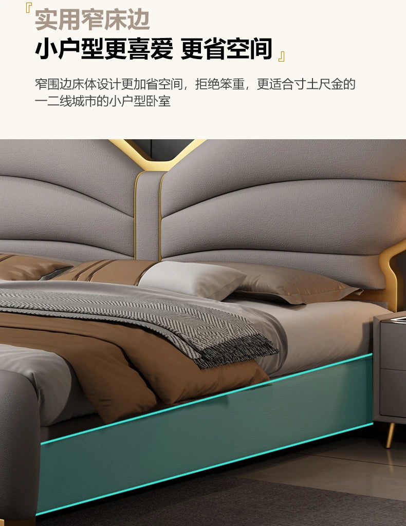 180X200cm double headboard frames and bases tatami solid wood bed sex bed bedroom furniture luxury king size